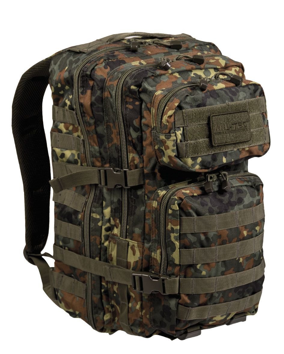 MIL-TEC US Assault Pack large flecktarn Rucksack 36l DayPack Tagesrucksack Bag