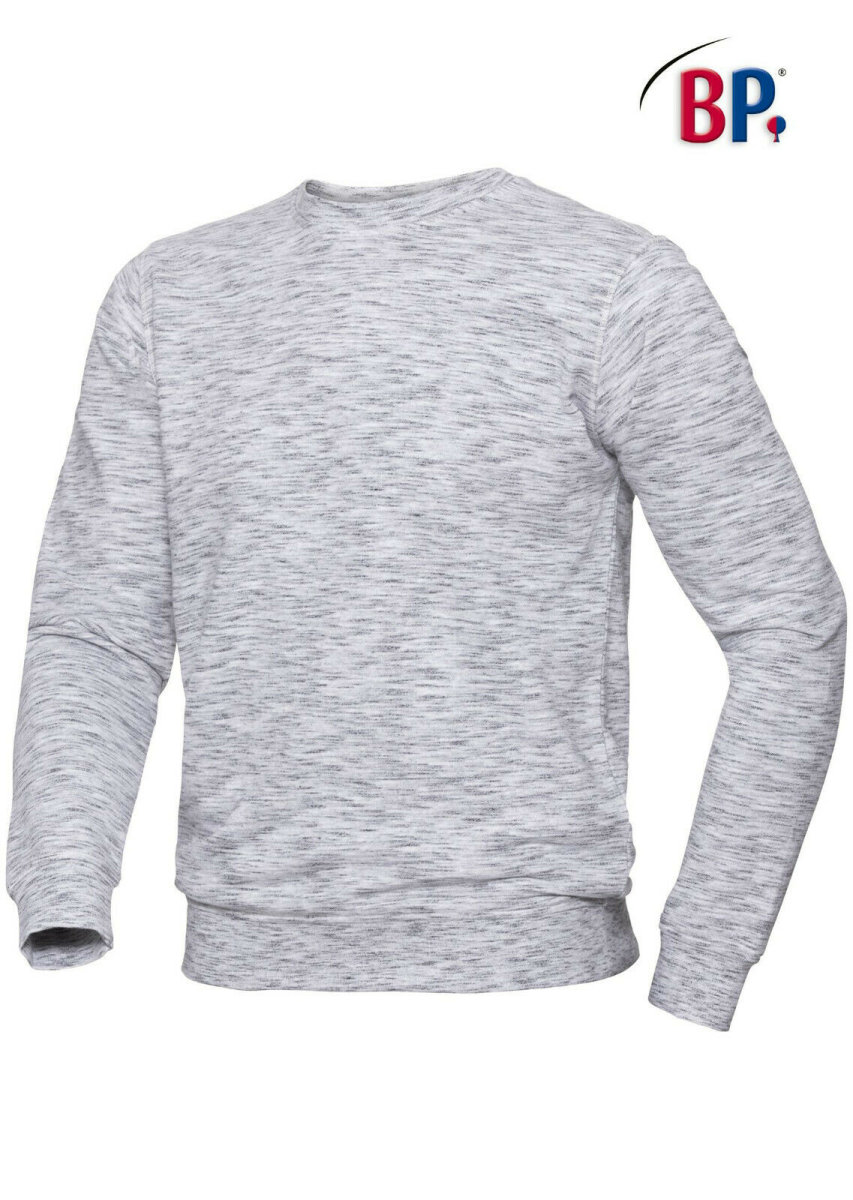 BP Workwear Sweat Shirt f&uuml;r Sie &amp; Ihn 1720 space wei&szlig; modern fit unisex Shirt