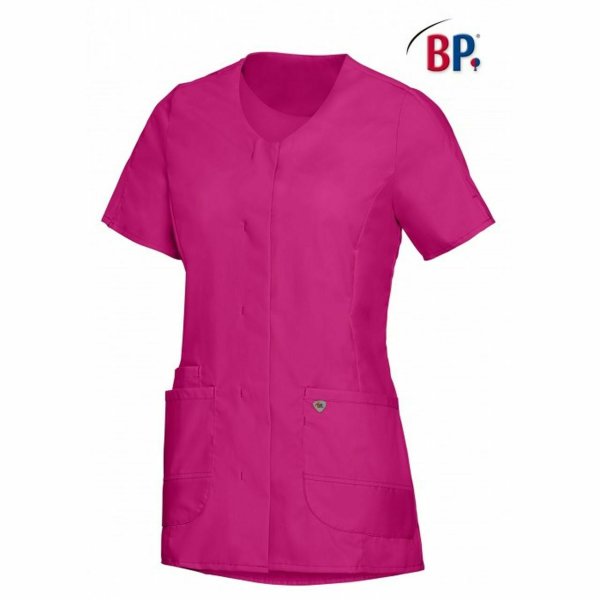 BP® Kasack Damen 1764 fuchsia Stretch Kasack Damenkasack 1/2 Arm Medizin Pflege