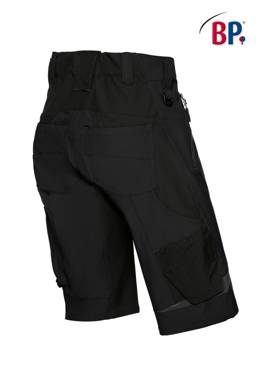 BP&reg; Workwear Superstretch Shorts 1863 anthrazit / schwarz Herrenhose slim fit