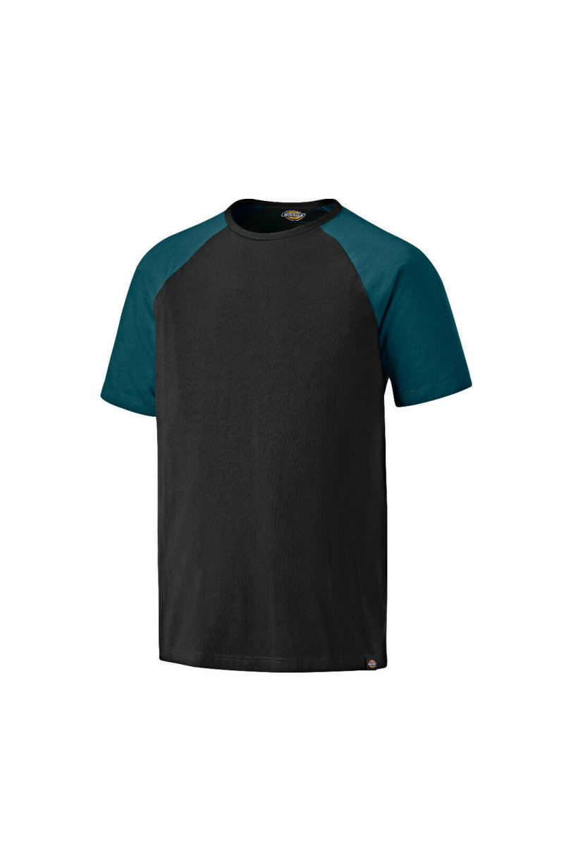 Dickies Temp-IQ T-Shirt SH2008 Fb. schwarz/petrol  Funktionsshirt Workwear Shirt
