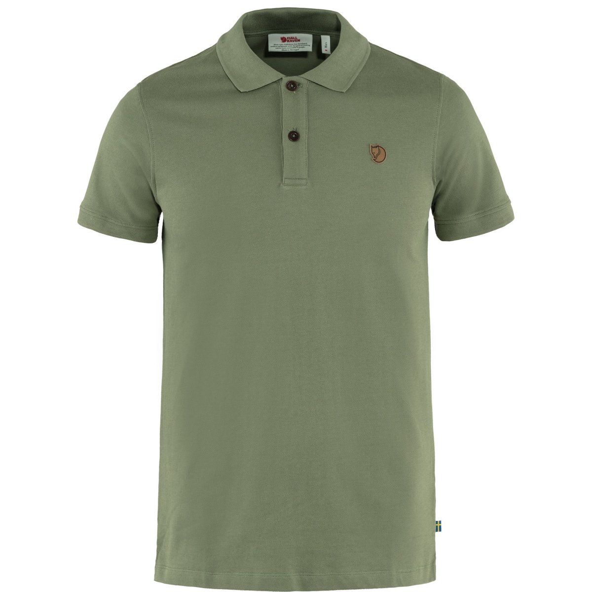Fj&auml;llr&auml;ven &Ouml;vik Polo Pique Shirt SS 81511 green  Herren Polohemd Kurzarm  Shirt
