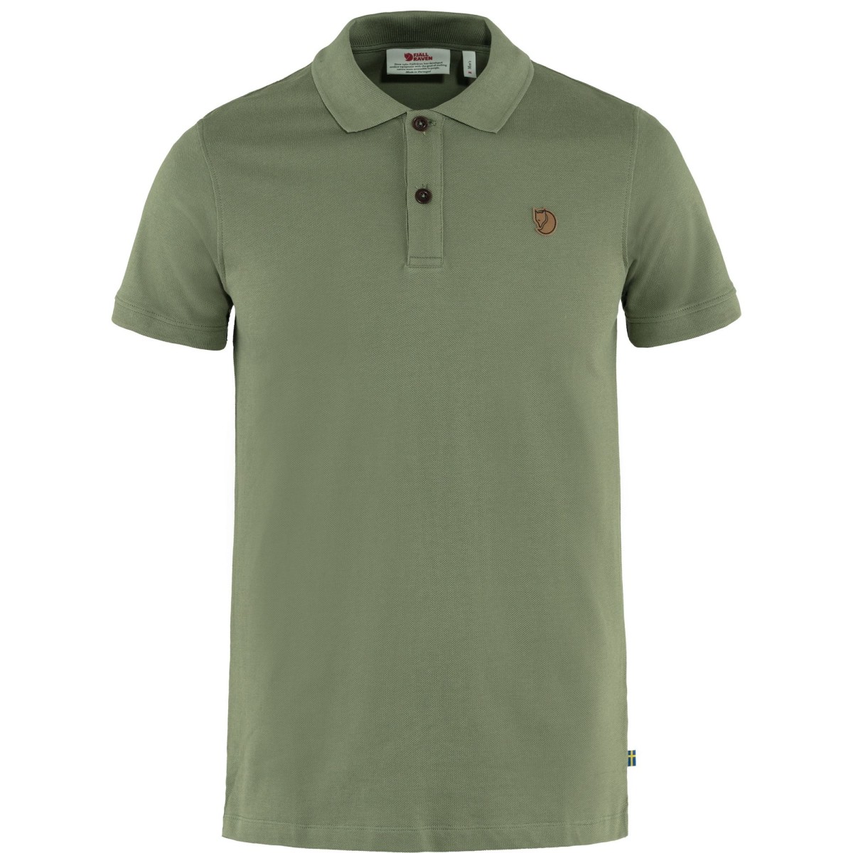 Fj&auml;llr&auml;ven &Ouml;vik Polo Pique Shirt SS 81511 green  Herren Polohemd Kurzarm  Shirt L