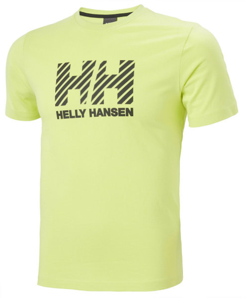 HH Helly Hansen Active T-Shirt 53428 sunny lime  Herren Brand Shirt Logo T-Shirt