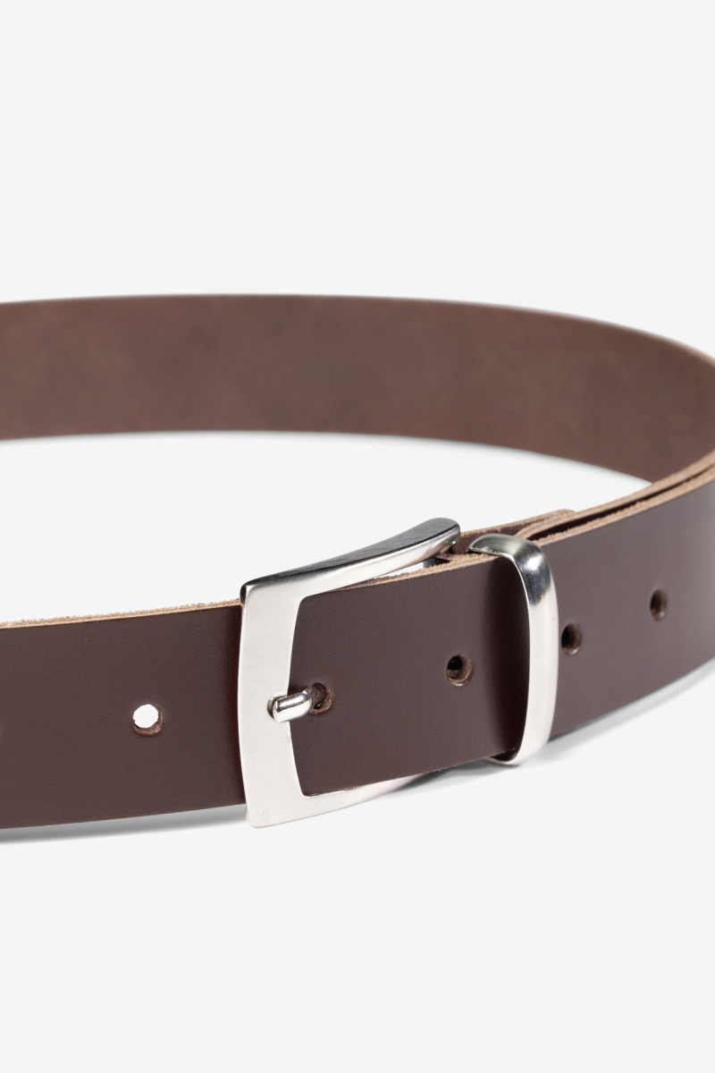 FHB Lederg&uuml;rtel  85002 BURKHARD  Fb. braun G&uuml;rtel 40mm Hoseng&uuml;rtel leather belt 130cm