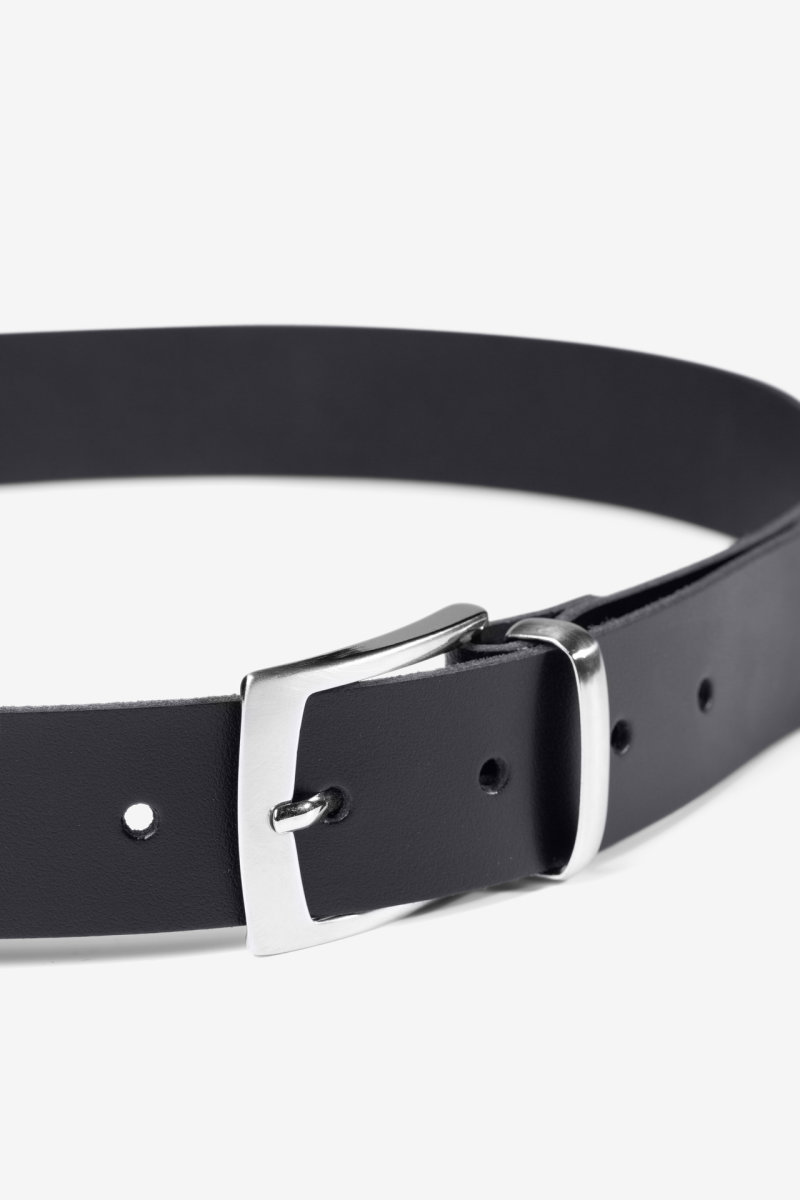 FHB Lederg&uuml;rtel 85002 BURKHARD Fb. schwarz G&uuml;rtel 40mm Hoseng&uuml;rtel leather belt