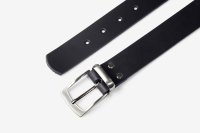 FHB Ledergürtel 85002 BURKHARD Fb. schwarz Gürtel 40mm Hosengürtel leather belt