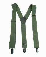 MIL-TEC Hosenträger oliv 120cm mit Clip Suspenders...