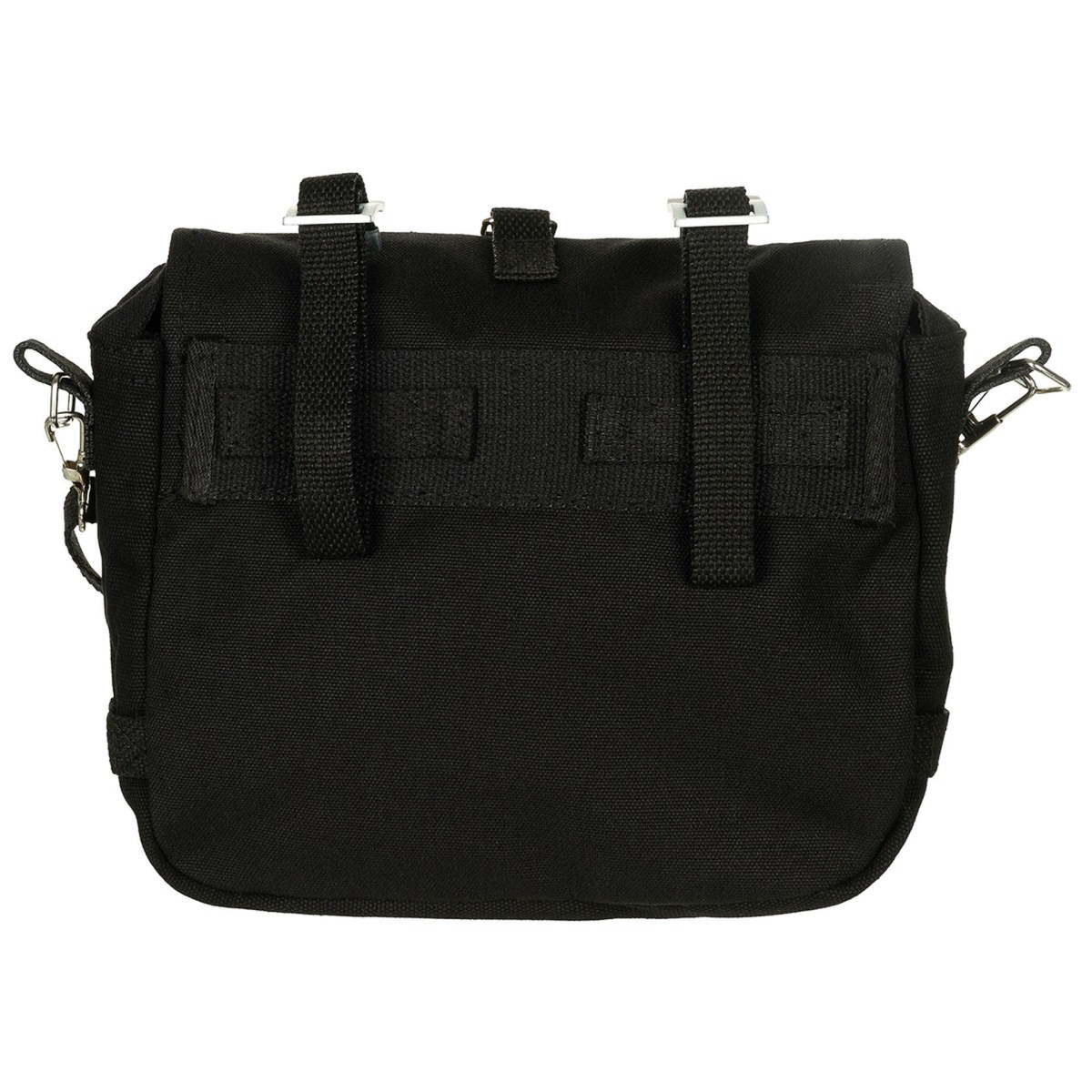 MFH Tasche klein schwarz Modell BW Kampftasche Canvas Brotbeutel Umh&auml;ngetasche