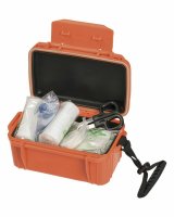 MIL-TEC First Kit waterproof orange Erste-Hilfe-Set...