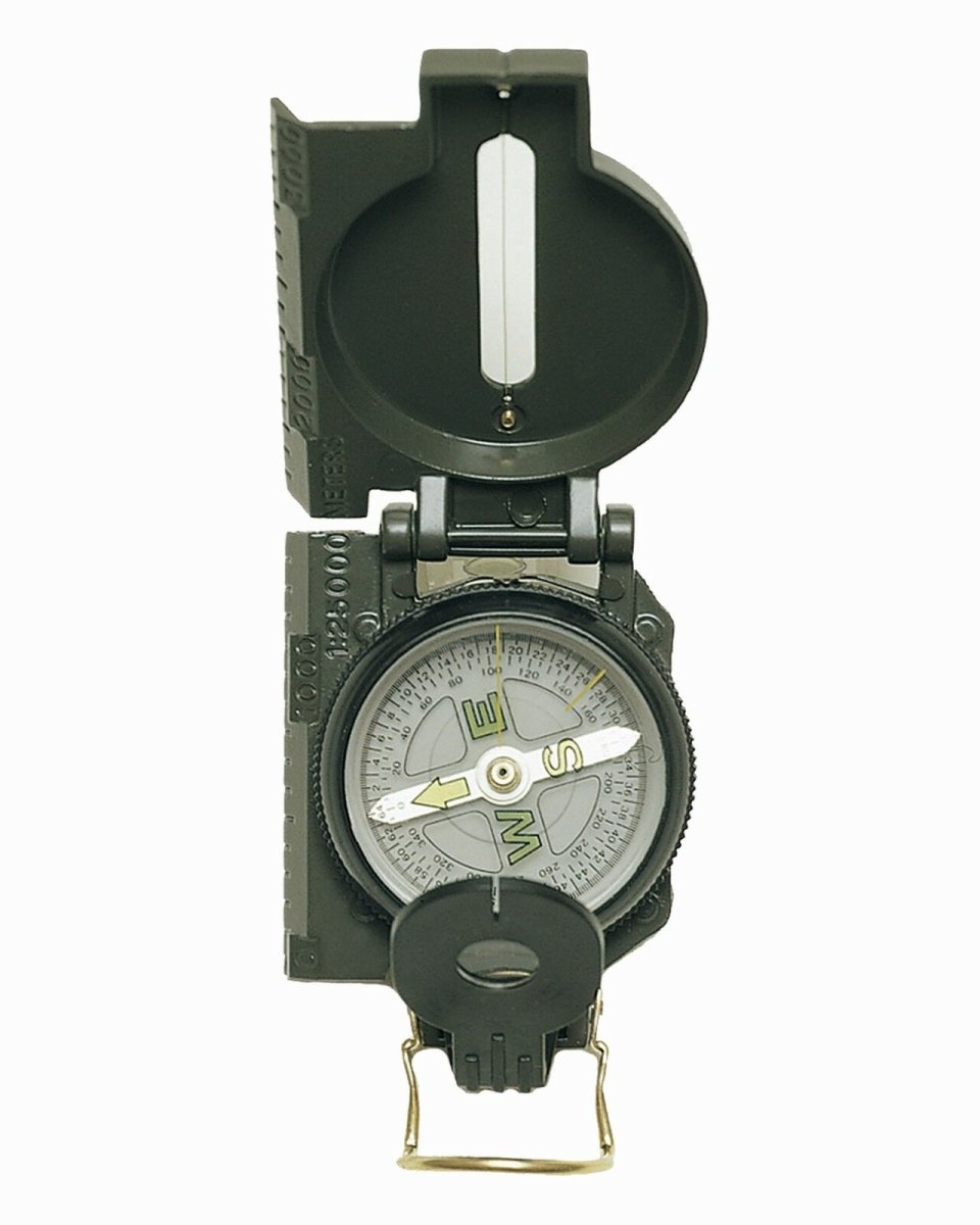 MIL-TEC Ranger Army Kompass Metallgeh. oliv Wanderkompass Marschkompass Kompa&szlig;