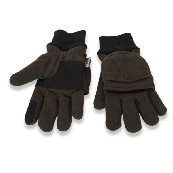 LODENHUT Handschuhe 44501 oliv Fleece-Handschuhe Fausthandschuhe