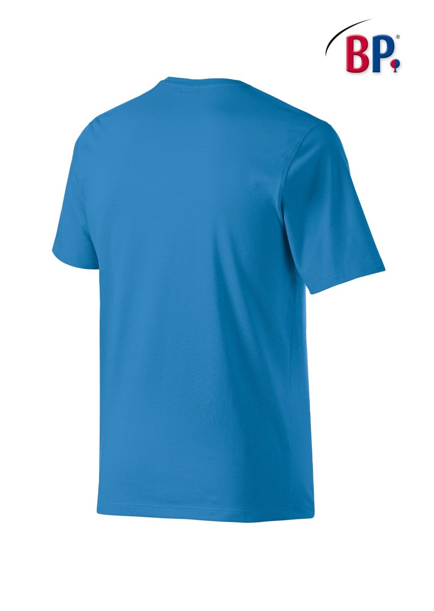 BP Workwear BP&reg; T-Shirt f&uuml;r Sie &amp; Ihn 1714 azurblau  modern fit Stretch Shirt